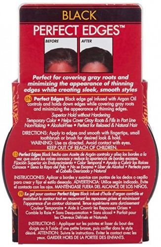 Creme of Nature Perfect Edges, Black, 2.25 Ounce