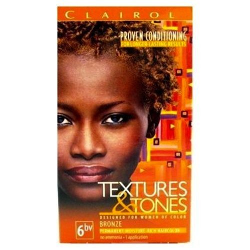 Clairol Professional Textures and Tones Permanent Hair Color, Bronze