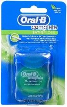 Oral-B Complete Satin Floss, Mint Flavor, 50m
