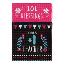 101 Blessings For A #1 Teacher Cards
