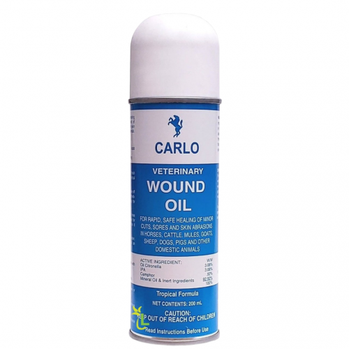 Carlo Veterinary Wound Oil, 200ml