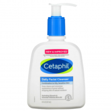 Cetaphil Daily Facial Cleanser for Normal to Oily Skin, 8oz