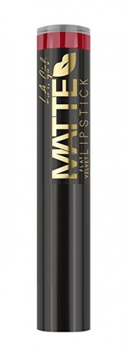 L.A. GIRL Matte Flat Velvet Lipstick 0.1oz - GLC809 Relentless