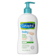 Cetaphil Baby Daily Lotion with Organic Calendula, 13.5 oz