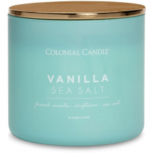 Colonial Candle: Vanilla Sea Salt, 14.5oz