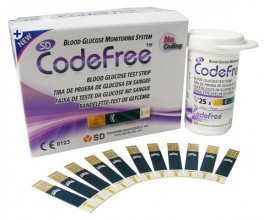 SD Codefree Blood Glucose Test strips 50pcs