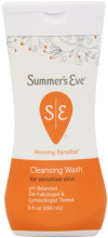 Summer's Eve Feminine Wash, Morning Paradise Sensitive Skin, 9-Ounce Bottles