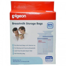 Pigeon Breastmilk Storage Bags 25bags/60 oz