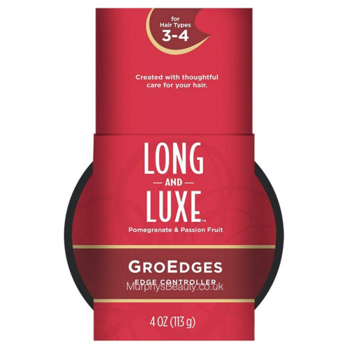 As I Am Long & Luxe Pomegranate & Passion Fruit GroEdges Edge Controller, 4oz