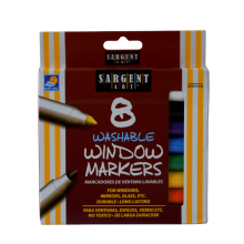 Sargent Art Washable Window Markers, 8 ct