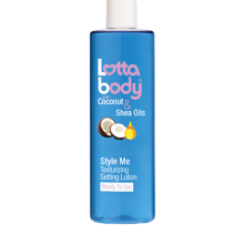 Lottabody Style Me Texturizing Setting Lotion with Coconut & Shea Oils