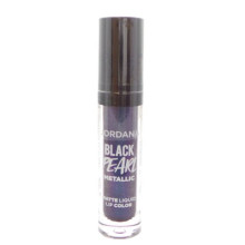 JORDANA Limited Edition Black Pearl Metallic Matte Liquid Lip Color - Cosmic Nights