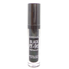 JORDANA Limited Edition Black Pearl Metallic Matte Liquid Lip Color - Sorceress