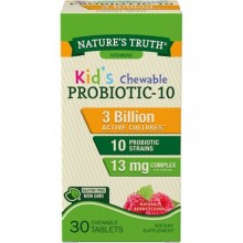 Nature's Truth Probiotic Kids Chewable Tablets, Natural Berry 30