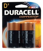 Duracell Alkaline Battery Size D 1.5 V Card 2
