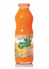 V8 Splash Juice Beverage, Mango Peach, 16 fl oz Bottles