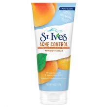 St. Ives Naturally Clear Blemish & Blackhead Control Scrub, Apricot 6 oz