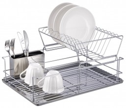 Home Basics 2-Tier Dish Rack