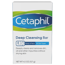Cetaphil Deep Cleansing Bar, 4.5oz