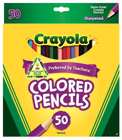68-4050-0-212 Crayola Colored Pencils 50 Colours – Online Book