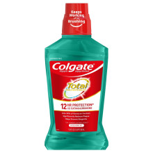 Colgate Total Advanced Mouthwash 1L (Spearmint)