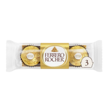 Ferrero Rocher Hazelnut Chocolates, 3pcs