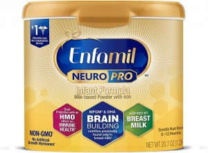 Enfamil NeuroPro Baby Formula Milk Powder Reusable Tub, 20.7 oz