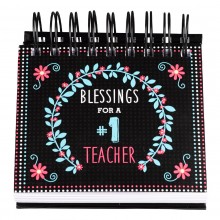 Blessings for a #1 Teacher Perpetual Calendar