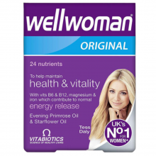 Wellwoman Original Vitabiotics Evening Primrose & Sunflower Oil, 30caps