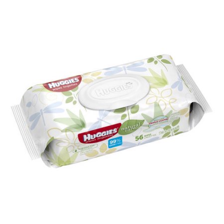 Huggies Wipes Lingettes Natural Care, 56 Count