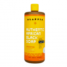 Alaffia Authentic African Black Soap 'All In One' Unscented