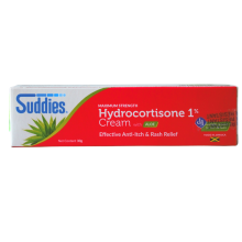 Suddies Maximum Strength Hydrocortisone 1% Cream, 30 g