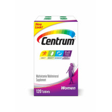 Centrum Multivitamin for Women, Multivitamin/Multimineral Supplement with Iron - 120 Count