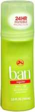 Ban R/O Reg 3.5 Size 3.5z Ban Regular Roll On Deodorant 3.5oz