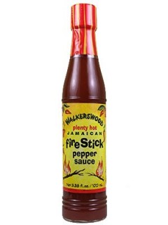 Walkerswood Plenty Hot Jamaican Fire Stick Pepper Sauce 3.38 Oz