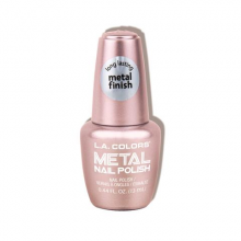 LA Colors Metal Nail Polish CNL64 Crystal Pink