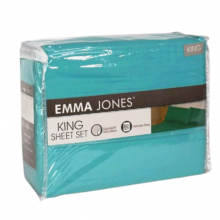 Emma Jones 4pc Sheet Set Solid- King