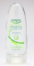 Simple Kind To Skin Refreshing Shower Gel