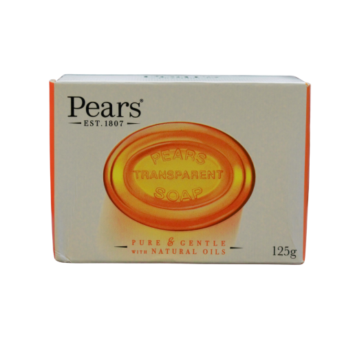 Pears Transparent Soap w/ Natural Oils, 125g