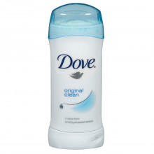 Dove Antiperspirant Solid, Original Clean, 2.6OZ