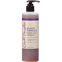 Carol's Daughter Black Vanilla Moisture & Shine Sulfate Free Shampoo For Dry Hair and Dull Hair, with Aloe and Rose, Paraben Free Shampoo, 12 fl oz