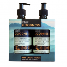 Baylis & Harding Goodness Natural Body Wash & Lotion, 16.9 oz