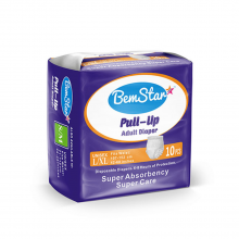 BemStar Adult Pull-Up L/XL 10pcs