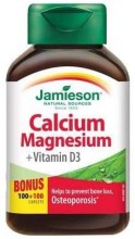 Jamieson Calcium & Magnesium with Vitamin D3, 100 caplets