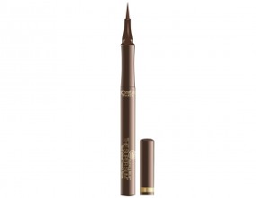 L'Oréal Paris Makeup Infallible Super Slim Long-Lasting Liquid Eyeliner, Brown, 1 Count