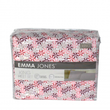 Emma Jones 4pc Sheet Set King