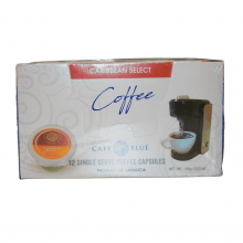 Cafe Blue Caribbean Select Coffee K-Cup Pods, 12 pods
