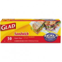 Glad Food Stor/Zip Sand 50's