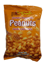 Sunshine Snacks - Honey Roasted Peanuts 3.53oz (100g)