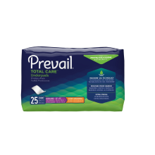 Prevail Total Care Underpads 30x30 25's